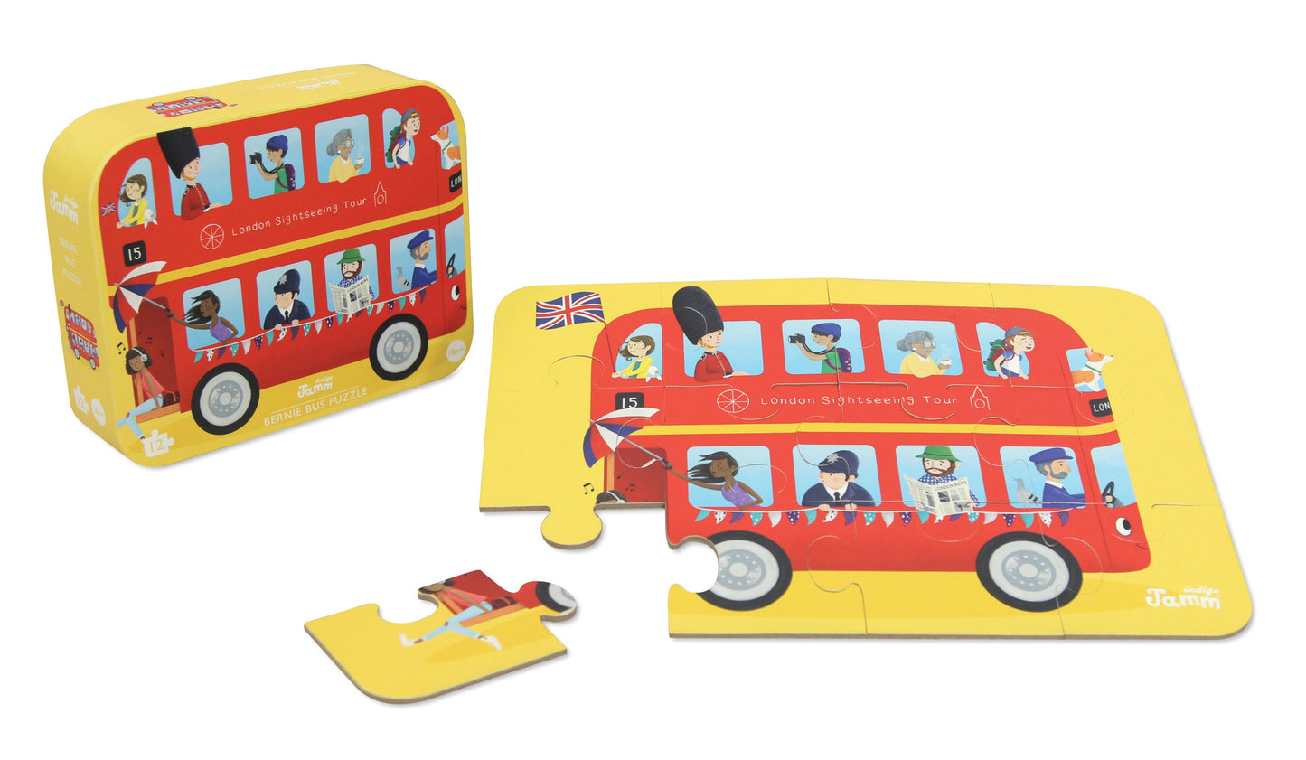 Bernie Bus London Bus Puzzle