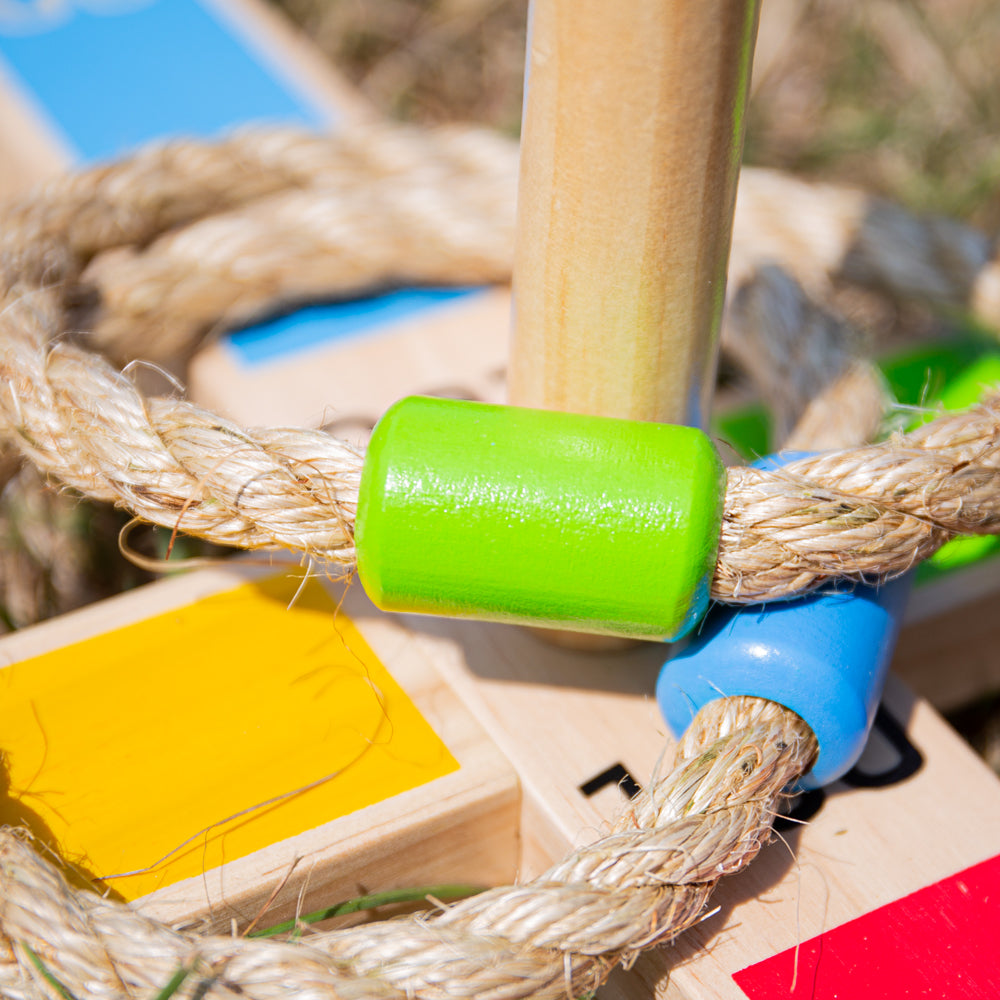 Wooden Quoits Game