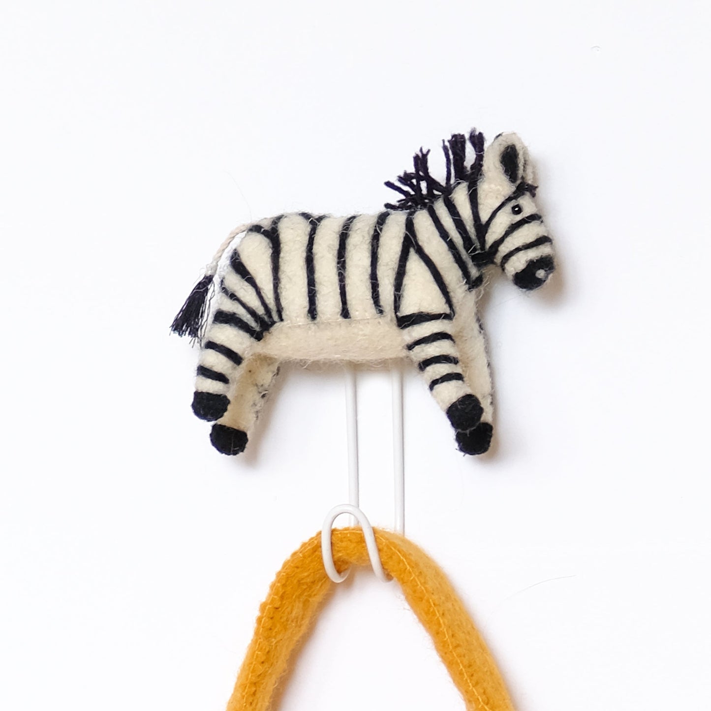 Animal Coat Hook - Zebra