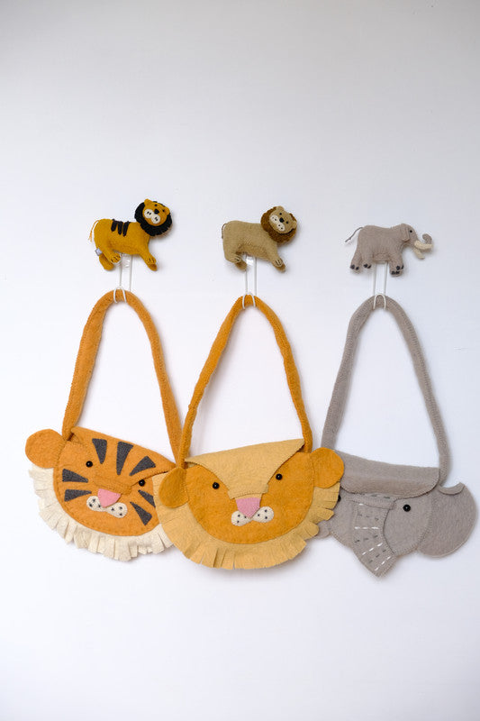 Elephant Felt Handbag