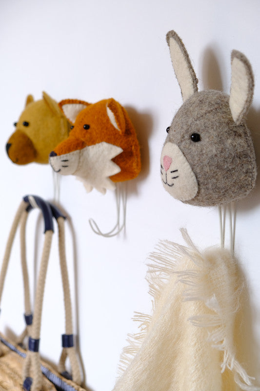 Baby Bunny Head Coat Hook