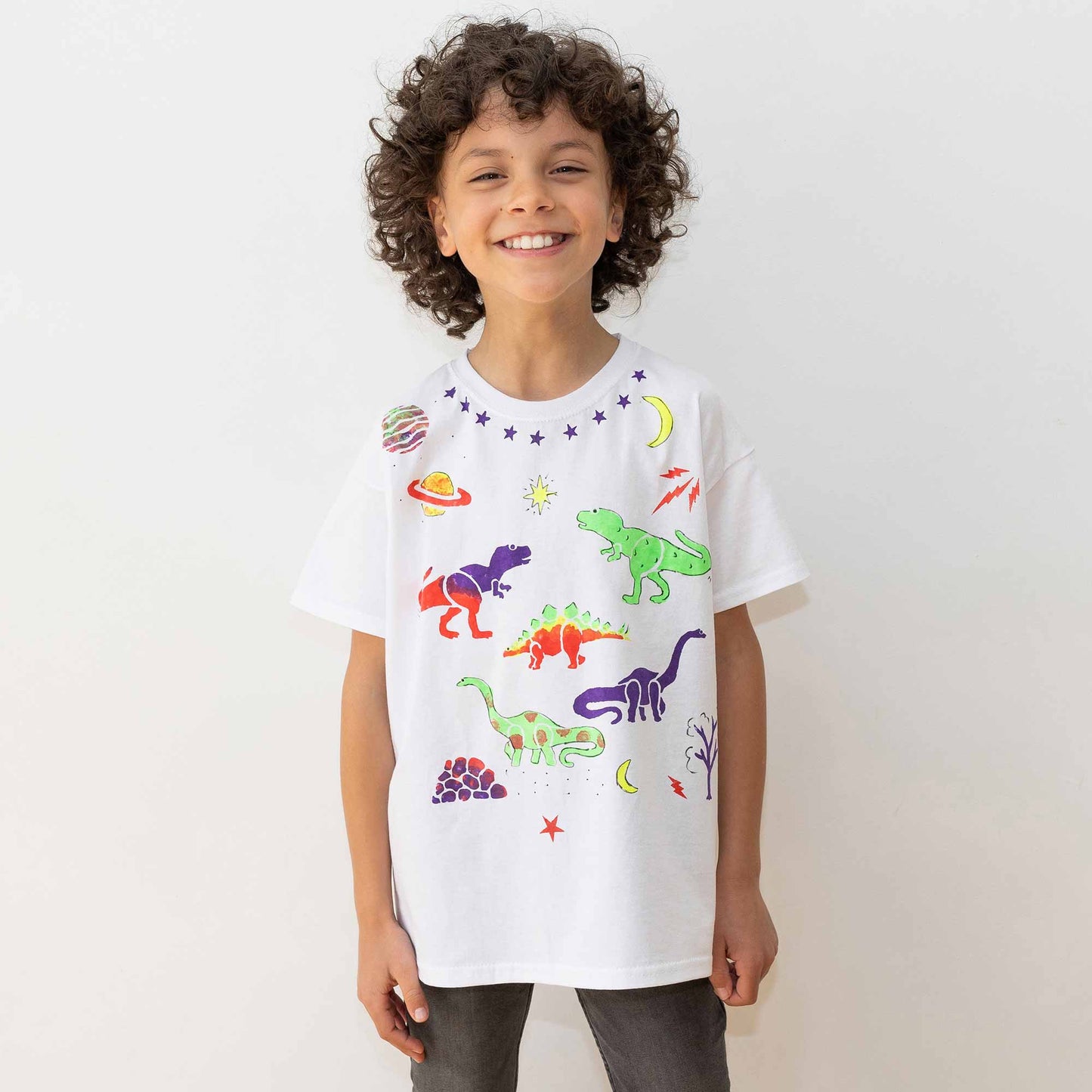 Dinosaur Kids T-Shirt Painting Craft Box