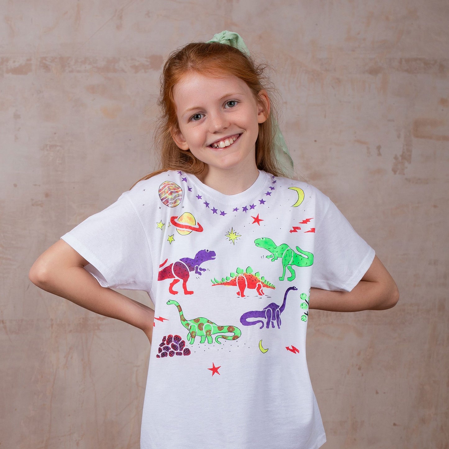 Dinosaur Kids T-Shirt Painting Craft Box