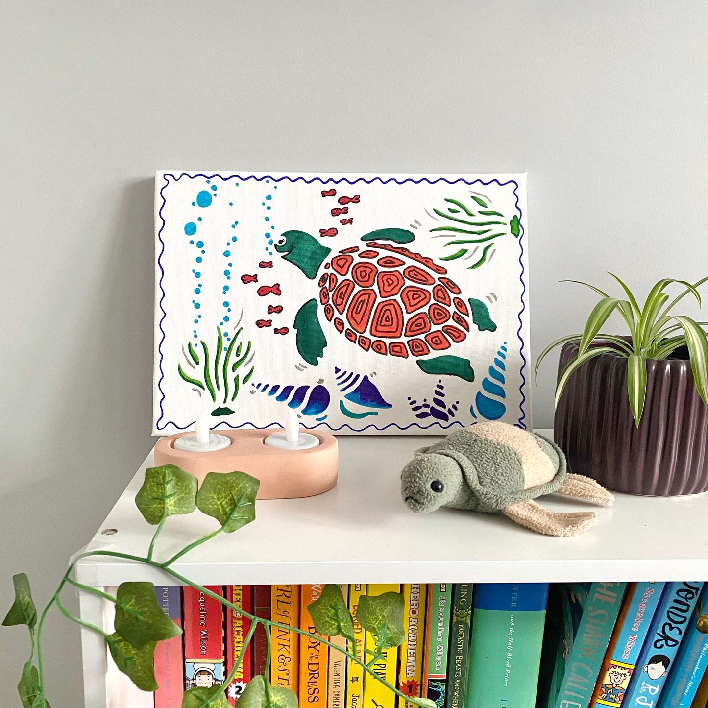 Turtle – Kids T-Shirt Painting Craft Box