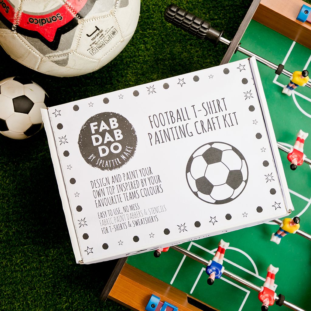 Original Football T-Shirt Painting Craft Box