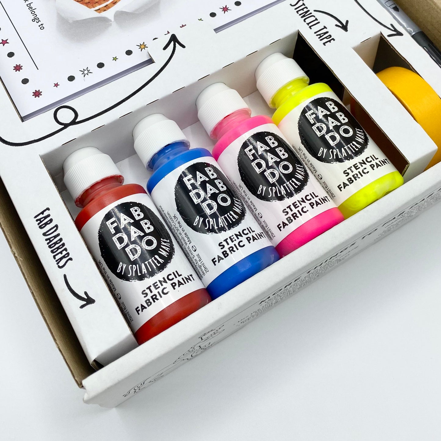 Space Themed Kids T-Shirt Painting Craft Box