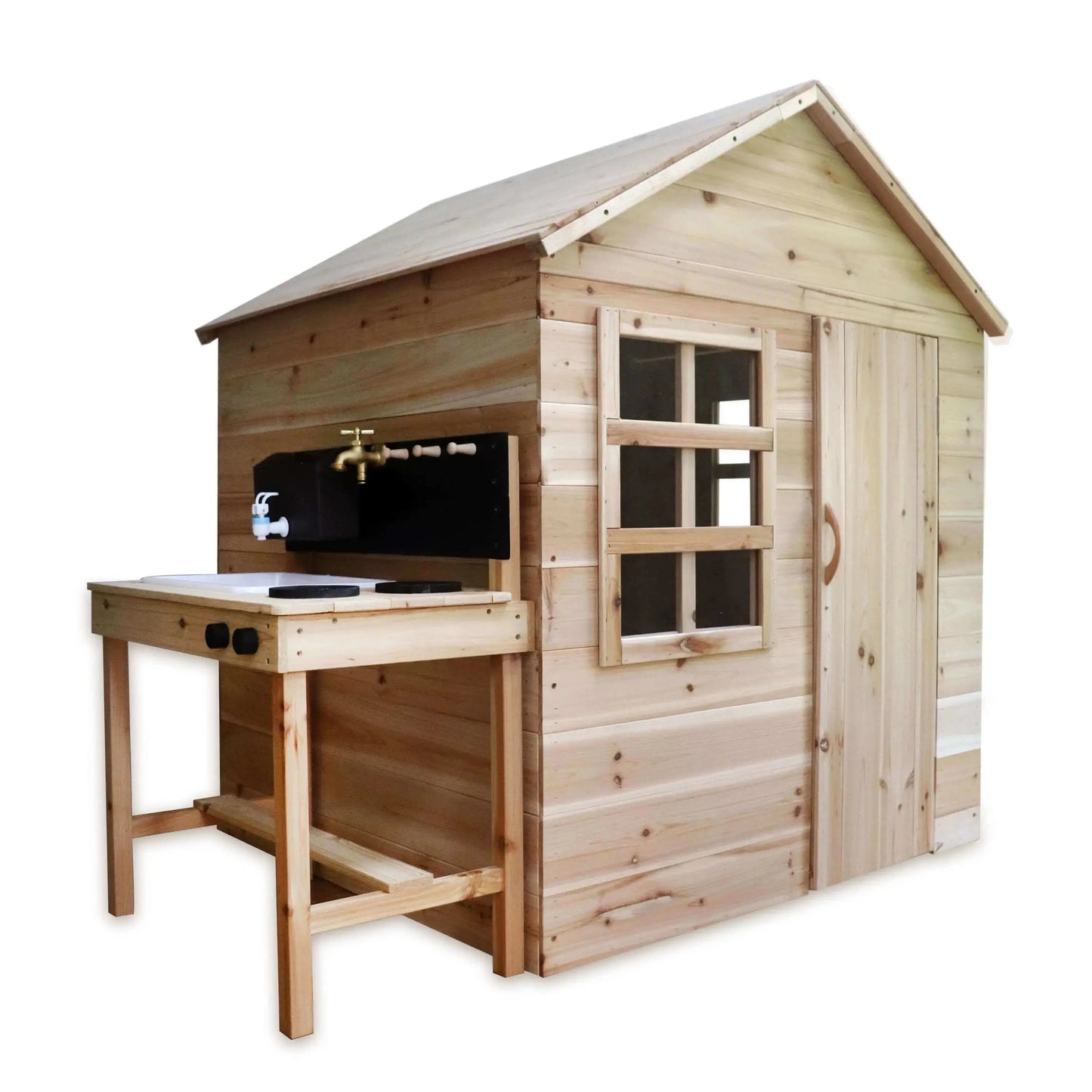 Evermeadow Playhouse  / Playhouse with Floor and Single Mud Kitchen