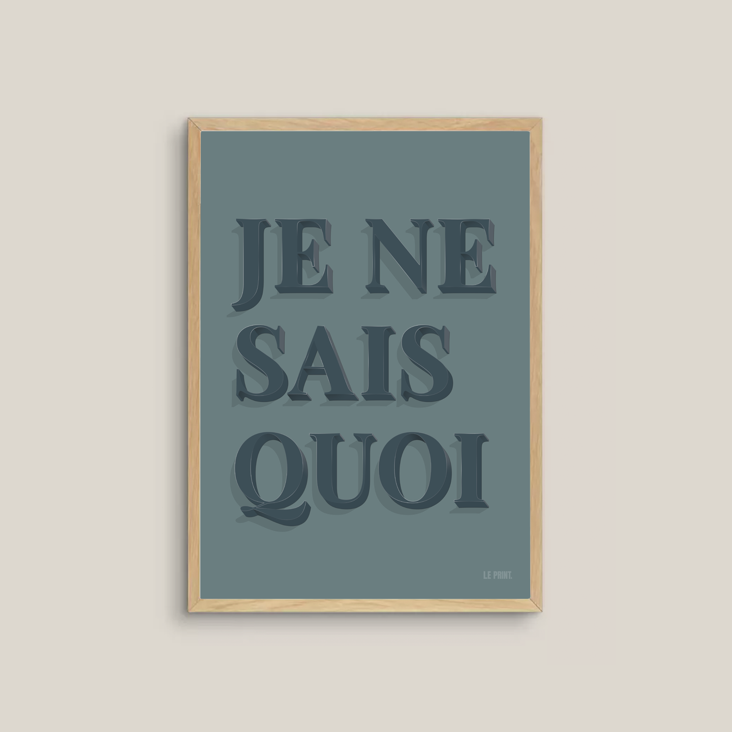 Je Ne Sais Quoi (Blue/Dark Blue)