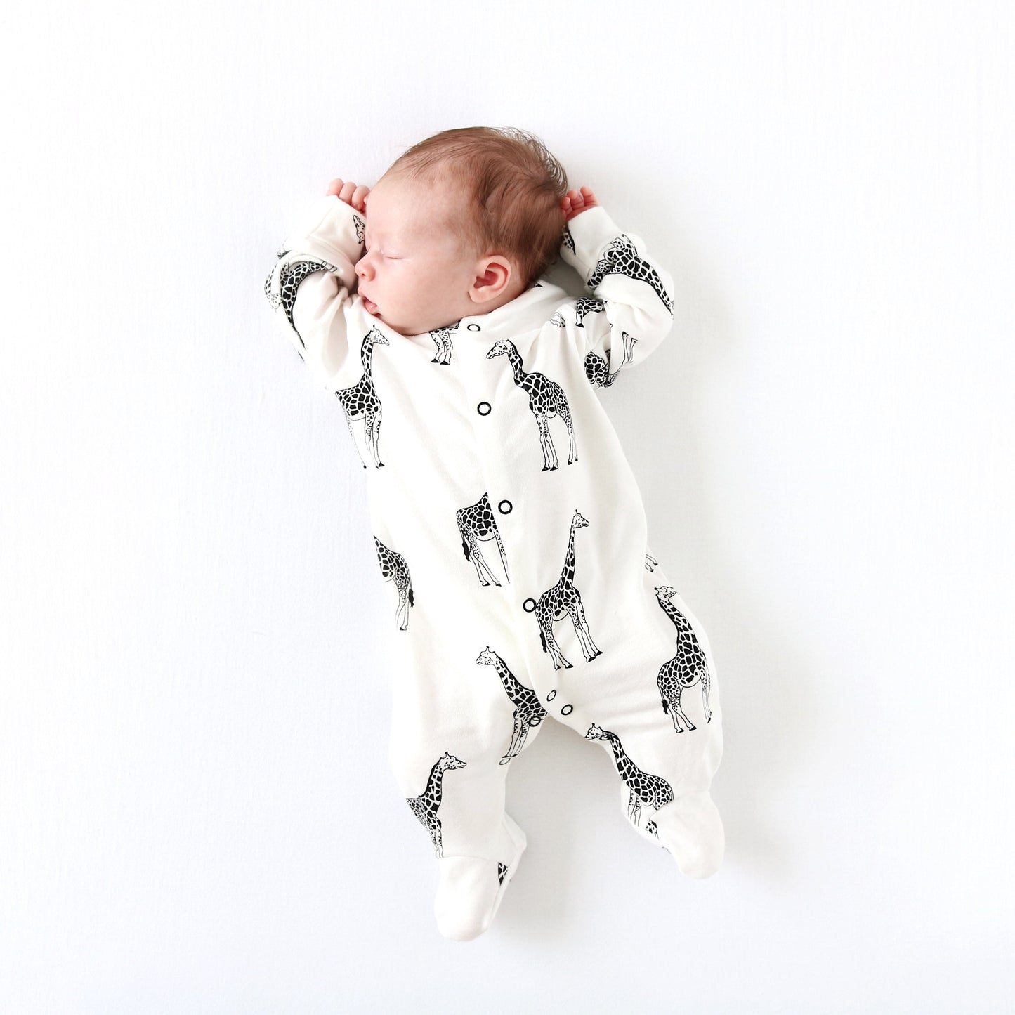 Giraffe Cotton Sleepsuit