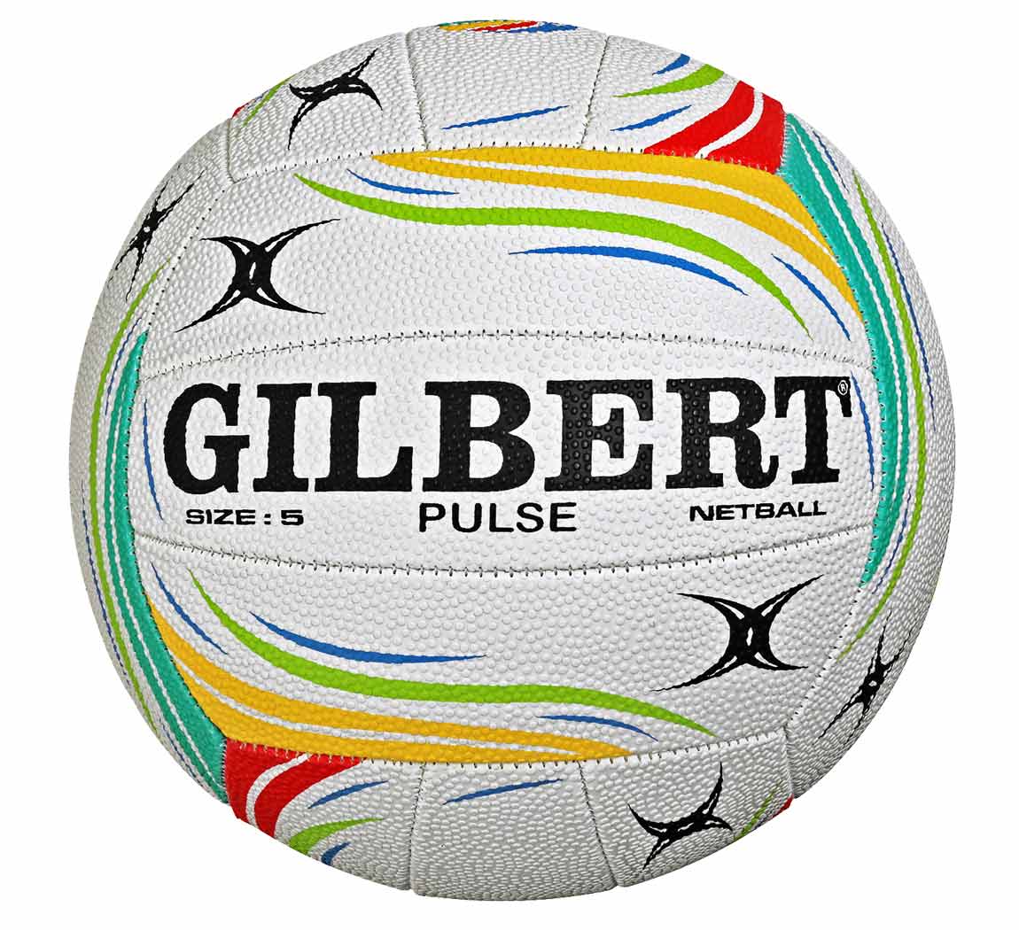 Gilbert Pulse Netball - Size 5 - Top Value for Money / 4 / Multi