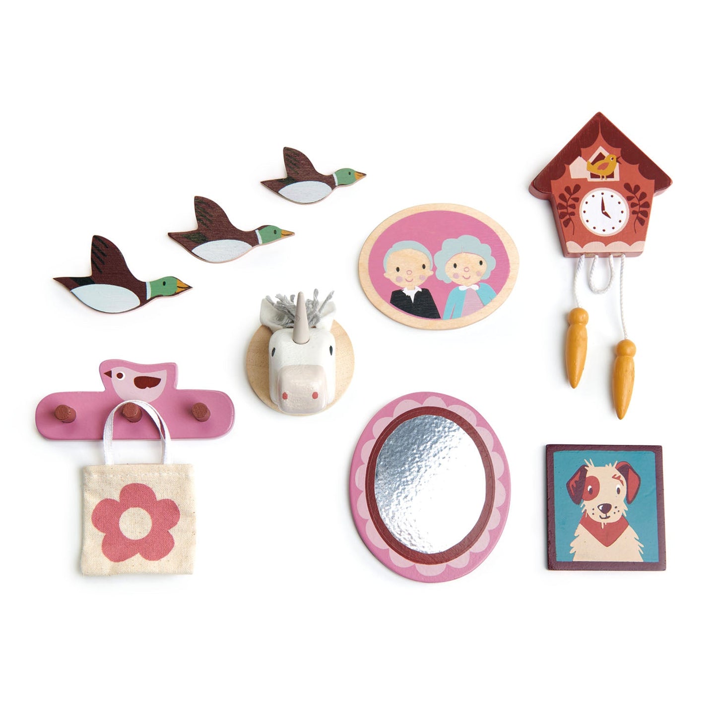 Fantail Hall Bundle (Fantail Hall, 4 Goodwood Characters, 6 Room Sets, Wall Decor)