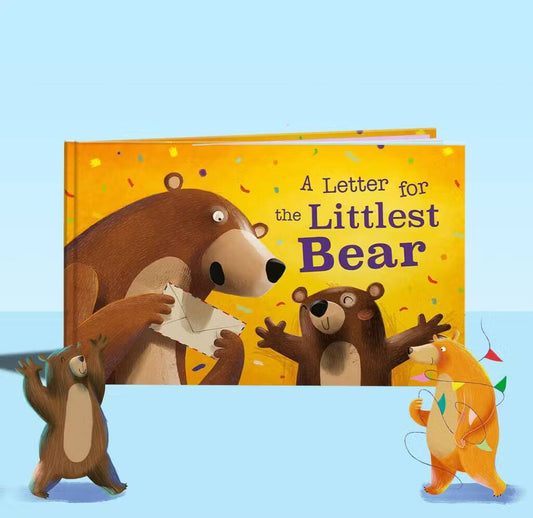 A Letter For The Littlest Bear Personalised Gift, Yellow - Toys & Games - The Present King