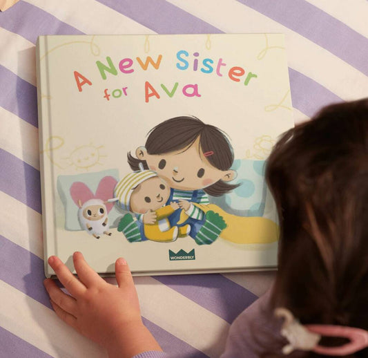 A New Sister Personalised Story Older Sibling Gift - Toys & Games - The Present King