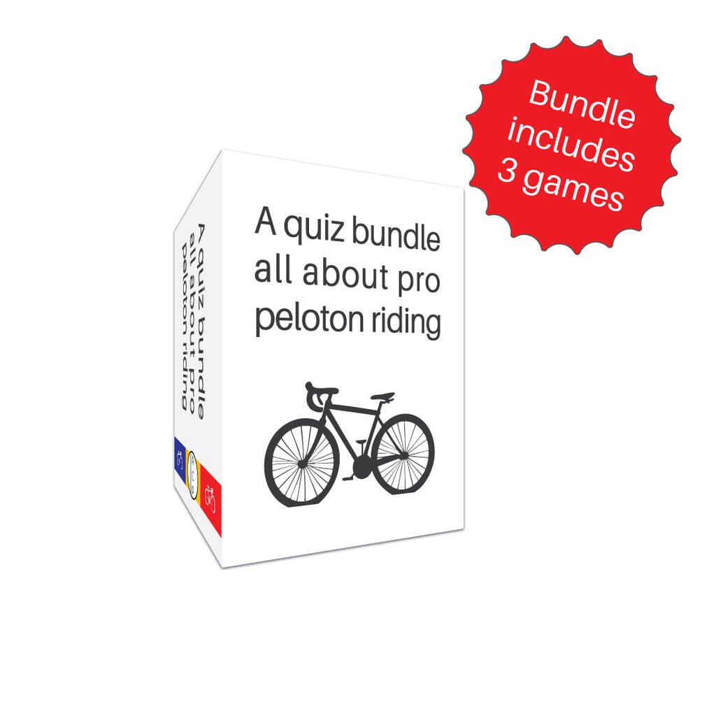 A Quiz Bundle All About Pro Peloton Riding - Toys & Games - The Present King