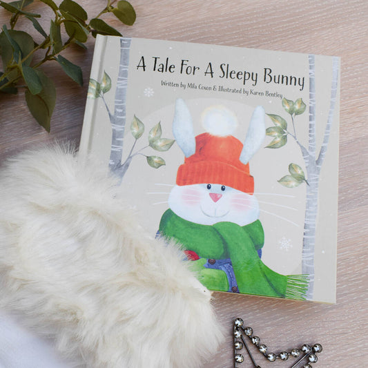 A Tale For A Sleepy Bunny Picture Book, Grey - Toys & Games - The Present King