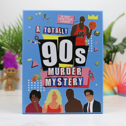 A Very 90's Murder Mystery Game, Multi - Coloured - Toys & Games - The Present King