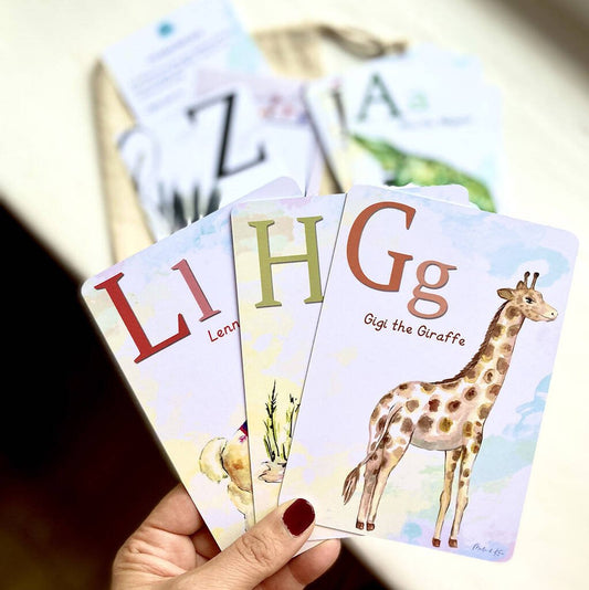 A Z Animal Children's Flash Cards, Multi - Coloured - Toys & Games - The Present King