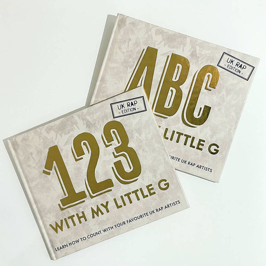 Abc And 123 With My Little G Books, UK Rap Edition - Toys & Games - The Present King