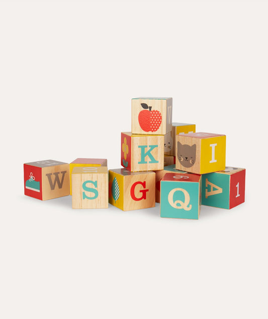 ABC Wooden Blocks - Multi - Toys & Games - The Present King