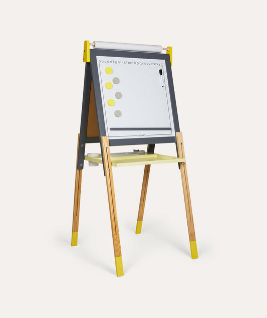 Adjustable Easel - Grey/Yellow - Toys & Games - The Present King