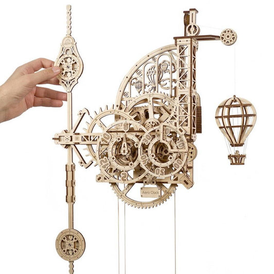 Aero Clock. Wall Clock With Pendulum By Ugears - Toys & Games - The Present King