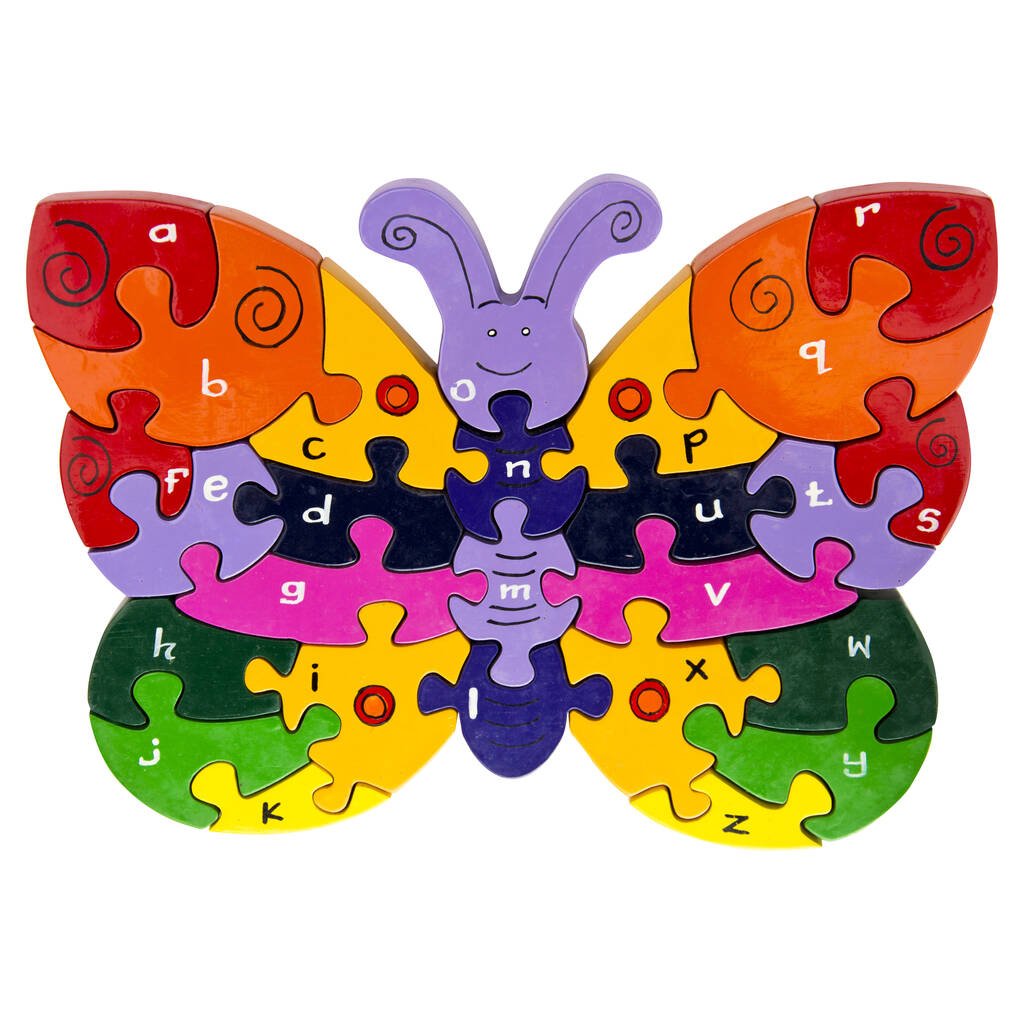 Alphabet Butterfly, Multi - Coloured - Toys & Games - The Present King