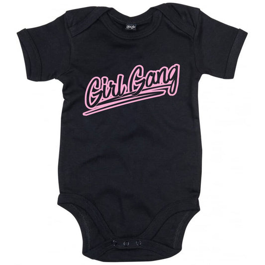 Alternative Girl Gang Baby Grow, Black/Pink/White - Clothing & Accessories - The Present King