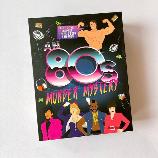 An 80's Murder Mystery Game, Multi - Coloured - Toys & Games - The Present King