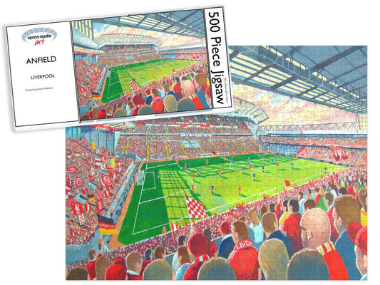 Anfield Stadium Fine Art Jigsaw Puzzle - Toys & Games - The Present King