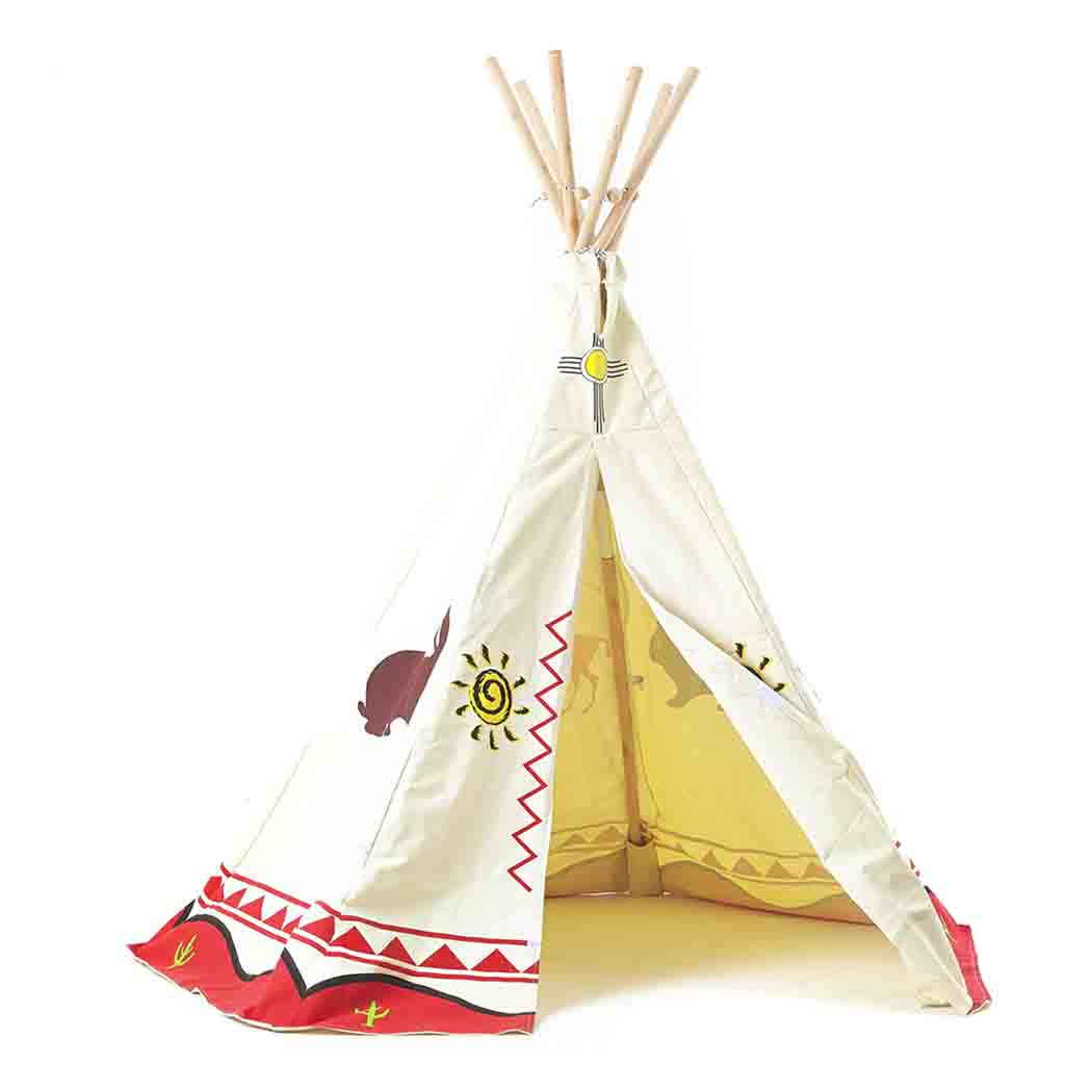 Animal Print Teepee Play Tent - Toys & Games - The Present King