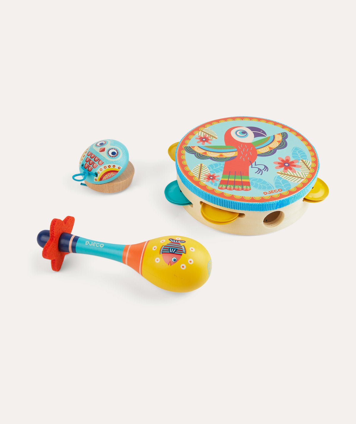 Animambo Set Of 3 Instruments - Multi - Toys & Games - The Present King