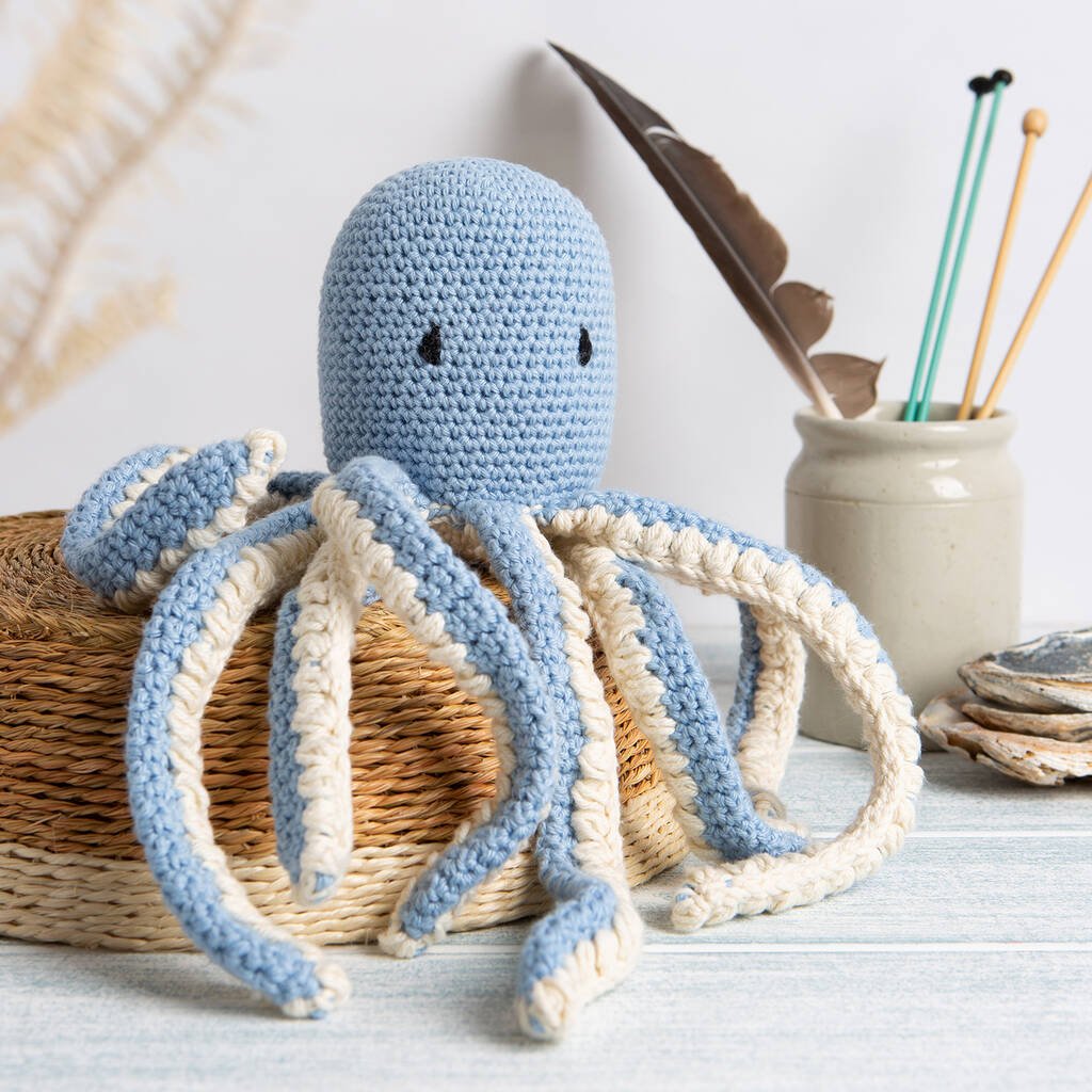 Aria The Octopus Intermediate Crochet Kit - Toys & Games - The Present King