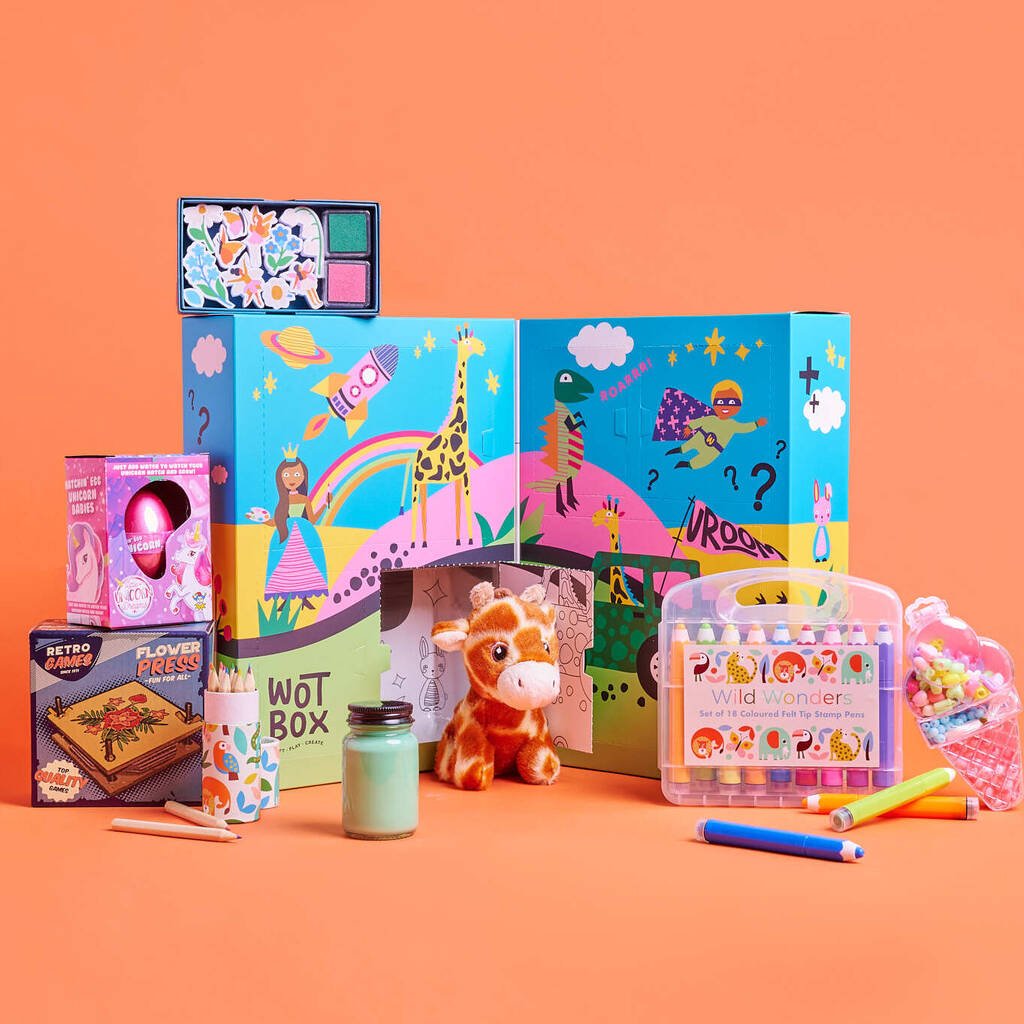 Arts And Crafts Theme Gift Box For Kids, Multi - Coloured - Toys & Games - The Present King