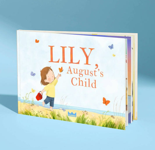 August's Child Personalised Gift Book August Birthday - Toys & Games - The Present King