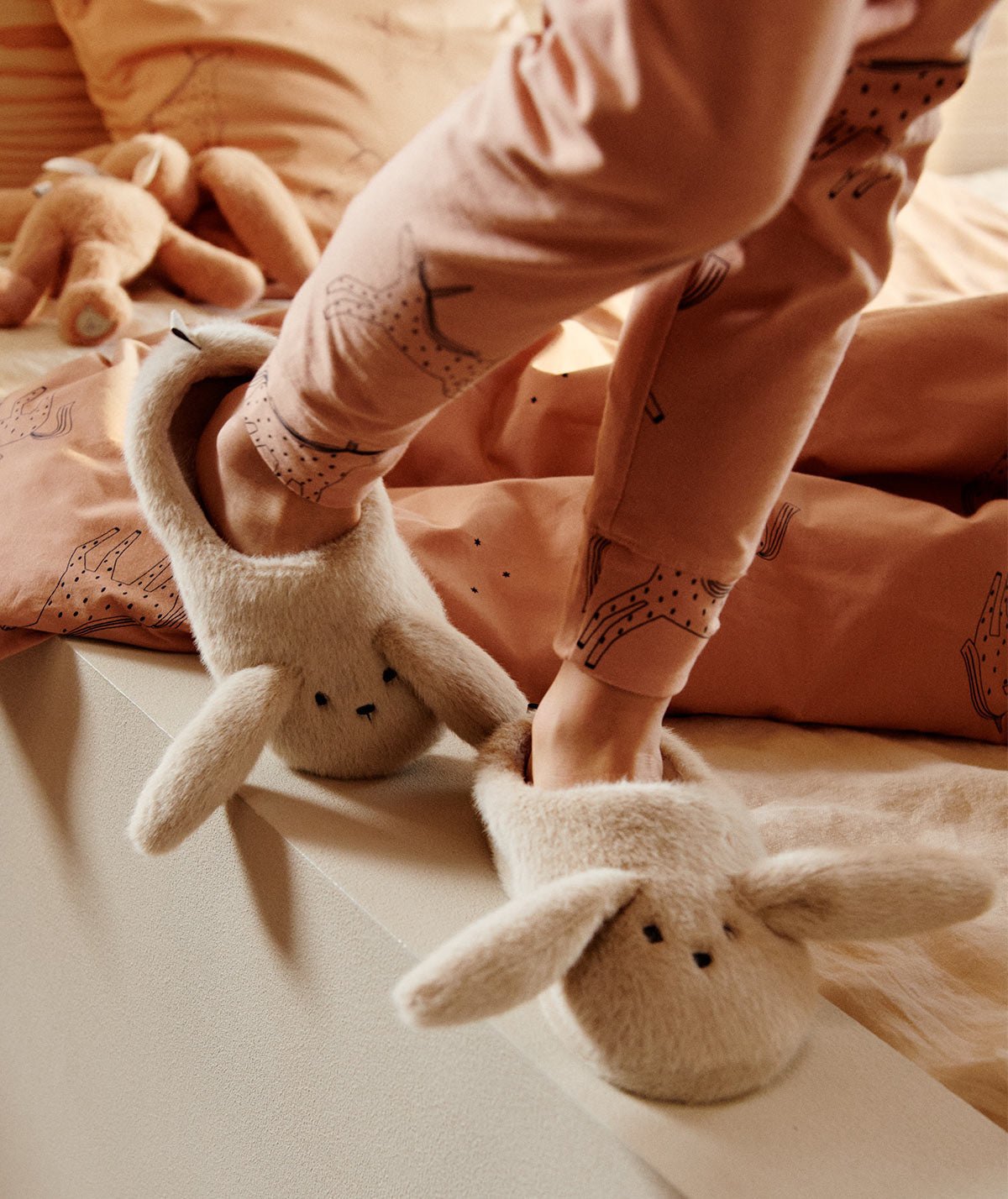 Aviaja Rabbit Slippers - Mist - Clothing & Accessories - The Present King