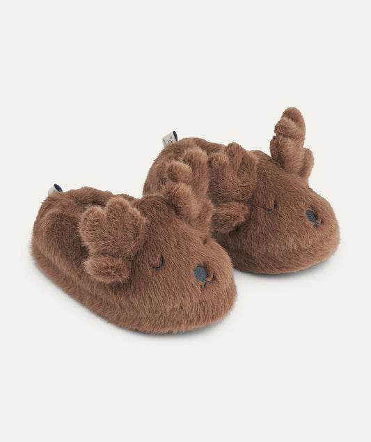 Aviaja Reindeer Slippers - Pecan - Toys & Games - The Present King