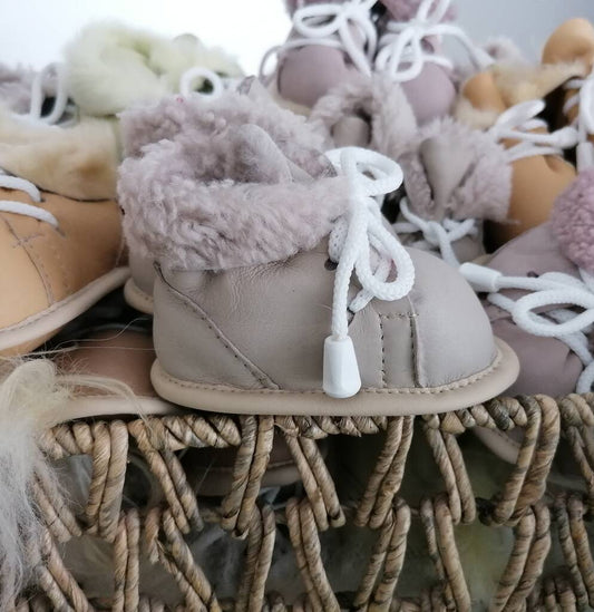 Babies Sheepskin Booties - Baby & Toddler > Baby & Toddler Clothing > Baby & Toddler Shoes - The Present King