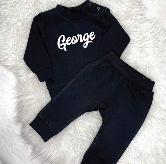 Baby And Kids Personalised Sweatshirt Jogger Set - Clothing & Accessories - The Present King