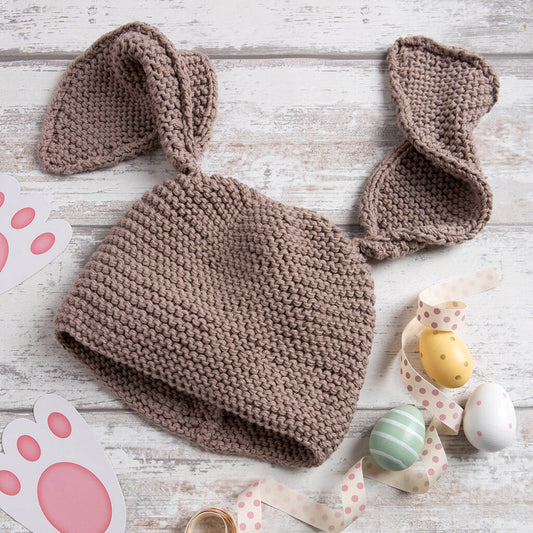 Baby Bunny Ear Hat Easy Knitting Kit Easter - Toys & Games - The Present King