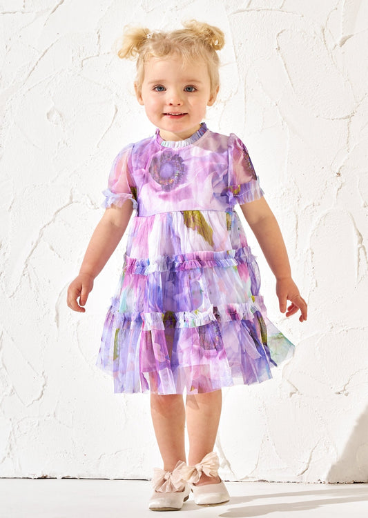 Baby Girl Blue Dress - Baby & Toddler Clothing - The Present King