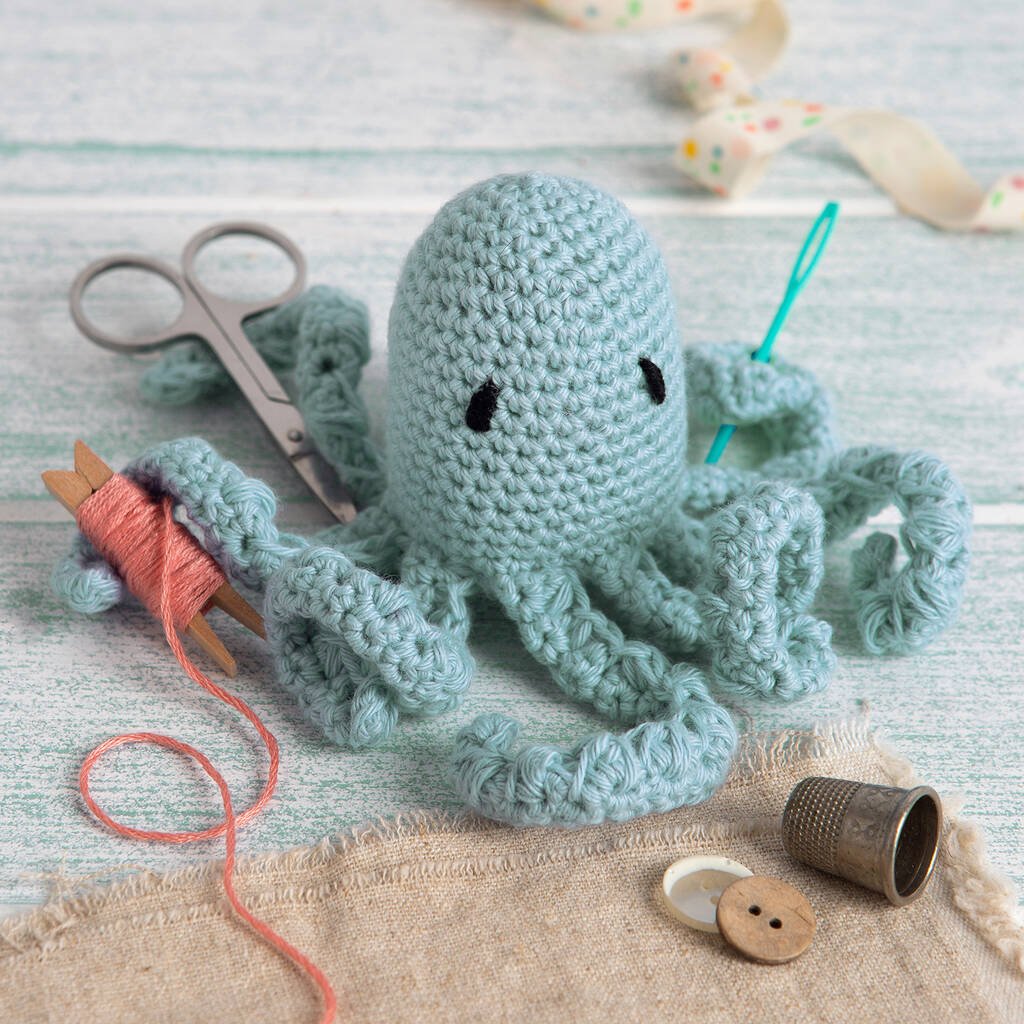 Baby Octopus Easy Crochet Kit - Toys & Games - The Present King