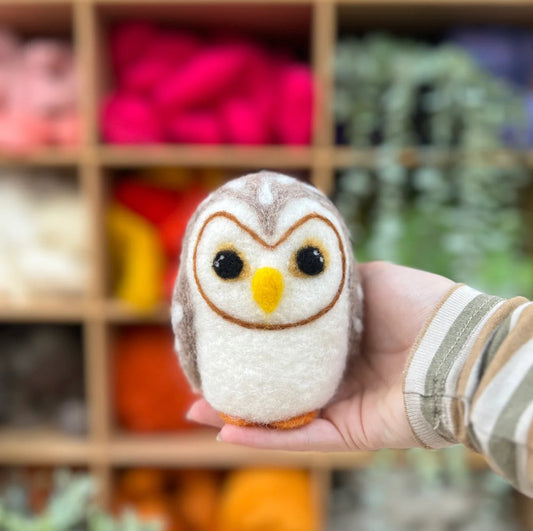 Baby Owl Needle Felting Craft Kit - Toys & Games - The Present King