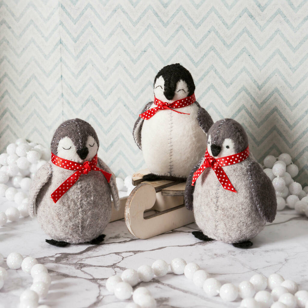 Baby Penguins Felt Craft Kit - Toys & Games - The Present King