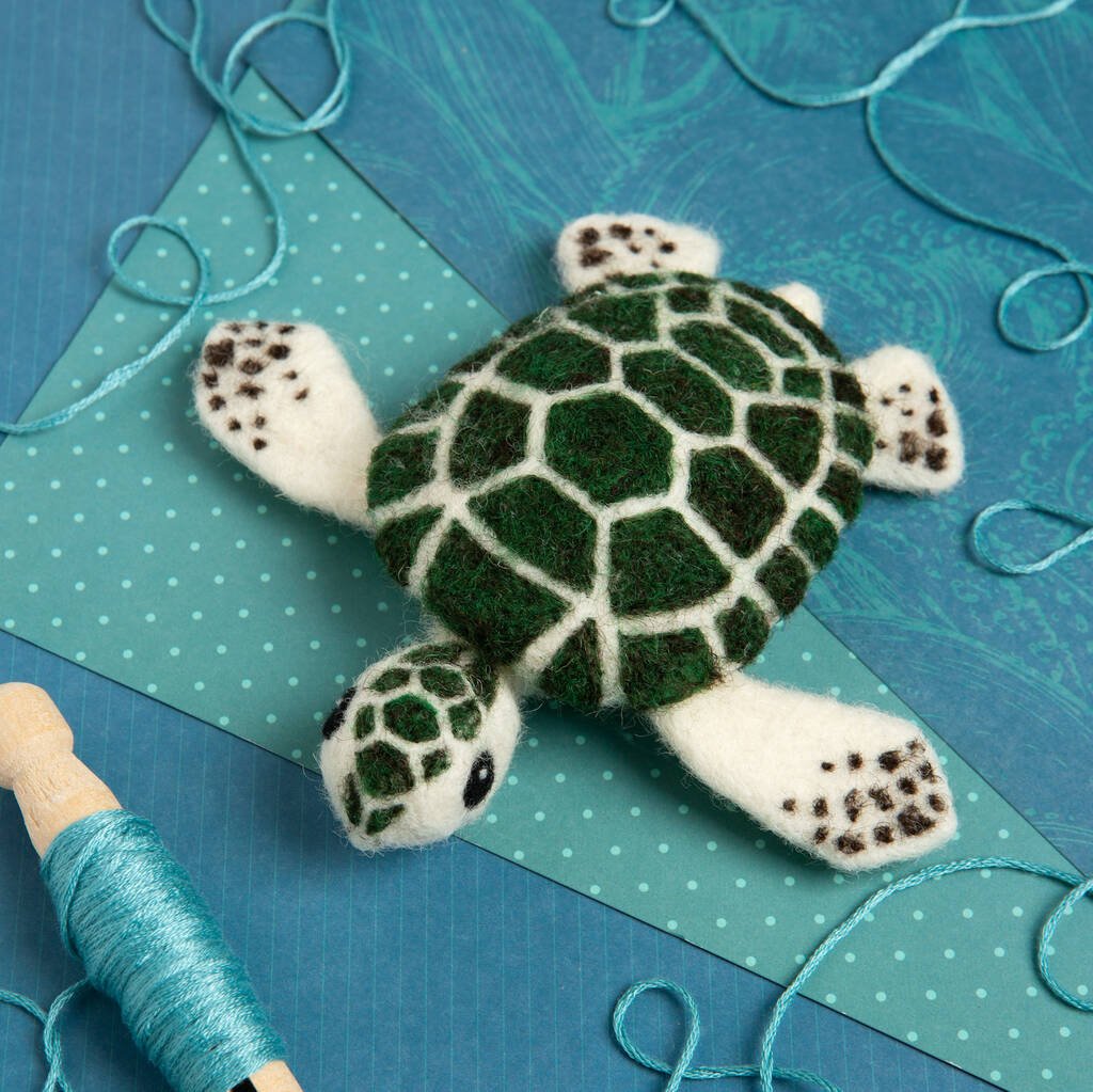 Baby Sea Turtle Needle Felting Kit - Toys & Games - The Present King