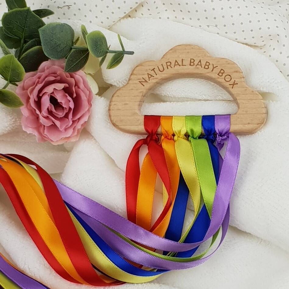 Baby Sensory Ribbon Rainbow - Toys & Games - The Present King