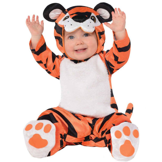 Baby Tiger Dress Up Outfit, Orange - Clothing & Accessories > Costumes & Accessories > Costumes - The Present King