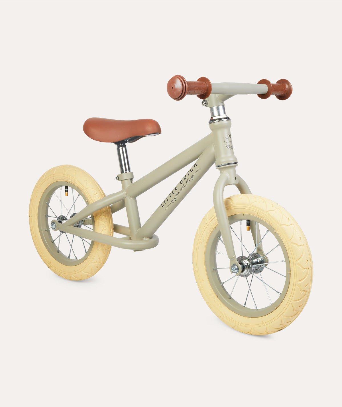 Balance Bike - Matte Olive - Toys & Games > Toys > Riding Toys > Push & Pedal Riding Vehicles - The Present King