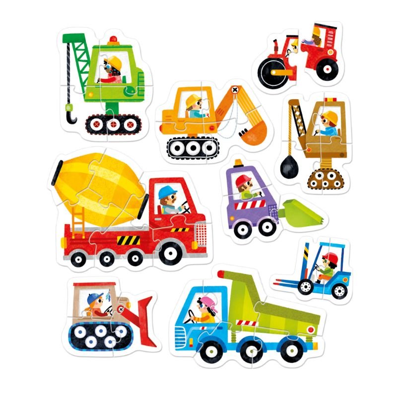 Banana Panda Puzzle - Construction Vehicles - Toys & Games - The Present King