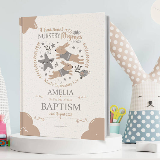 Baptism Keepsake Gift Book Personalised For Baby - Toys & Games - The Present King