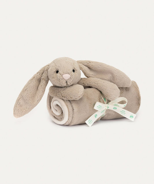 Bashful Bunny Blanket - Beige - Toys & Games > Stuffed Animals & Cuddly Toys - The Present King